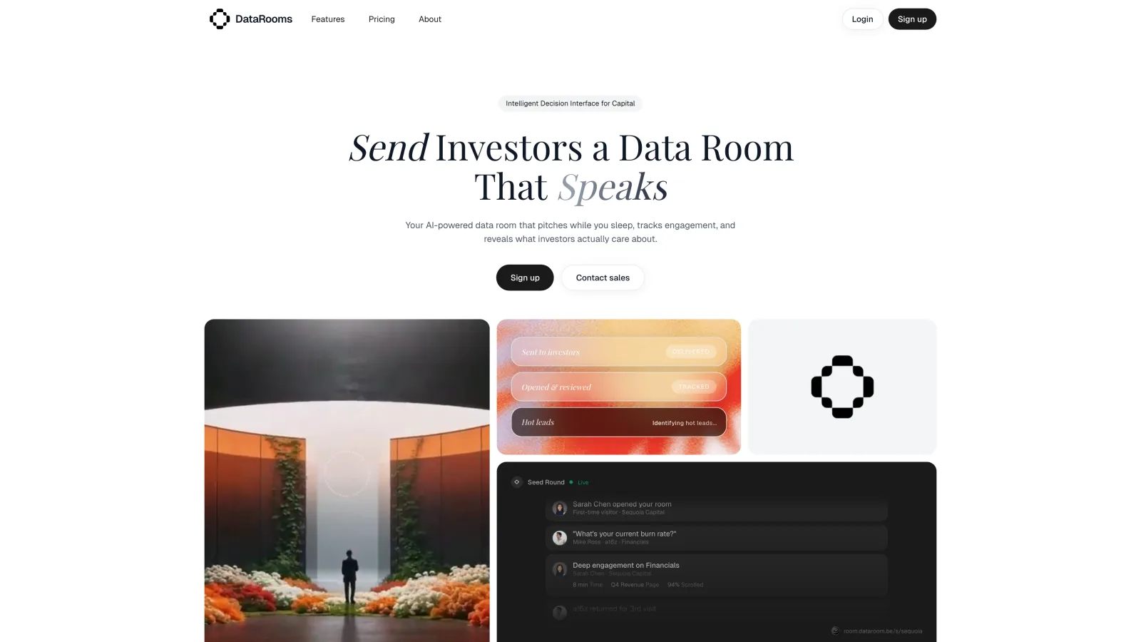 DataRooms screenshot
